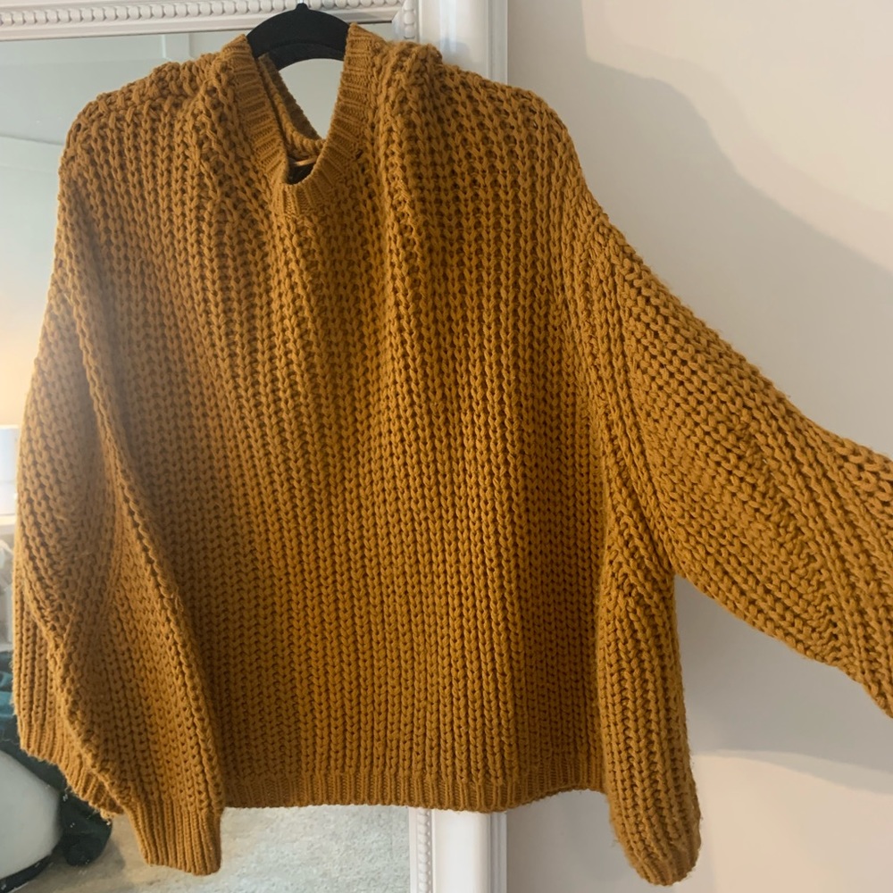 Knit sweater
